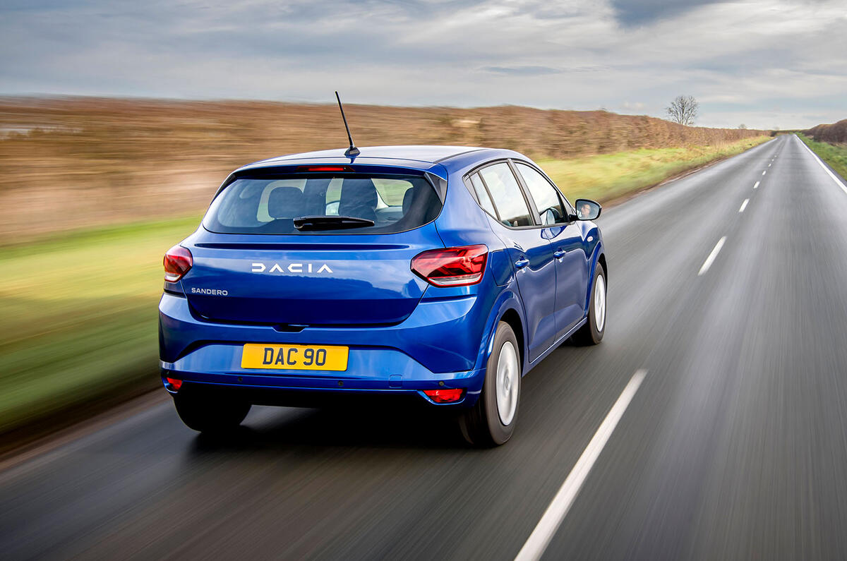 dacia sandero essai routier 2023 03 travelling arrière