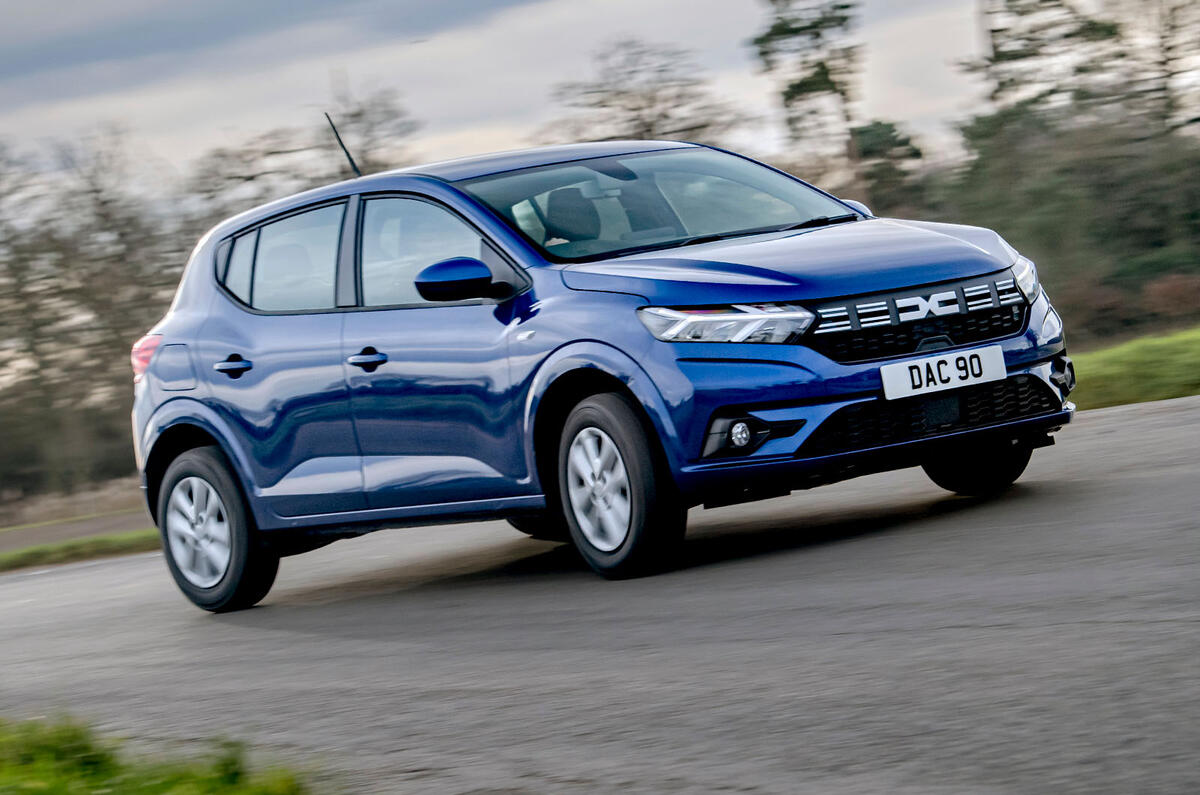 essai routier dacia sandero 2023 04 virage avant