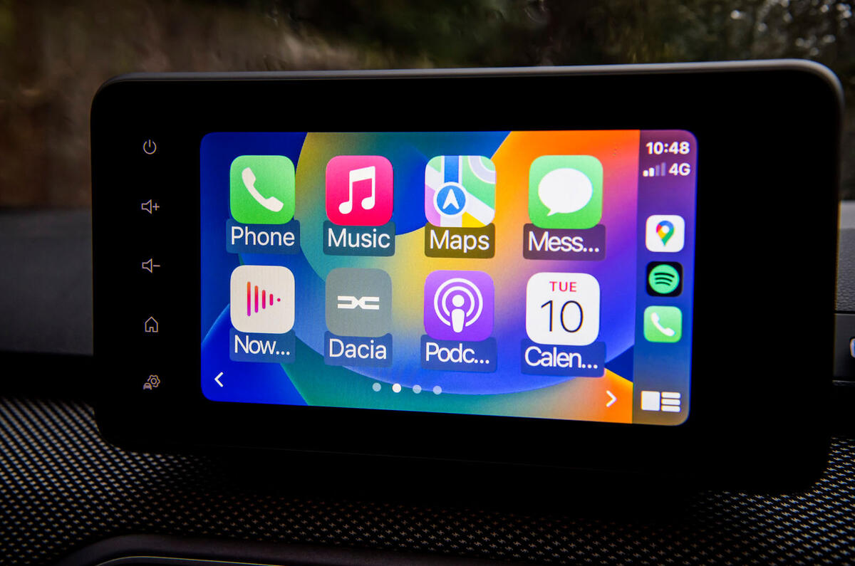 dacia sandero essai routier 2023 11 carplay