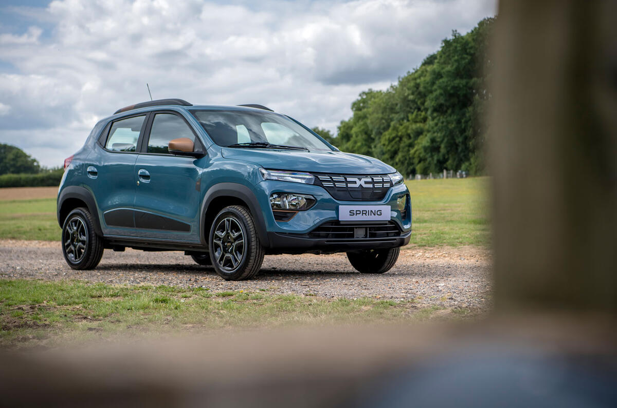 dacia spring electric review 202319 static front