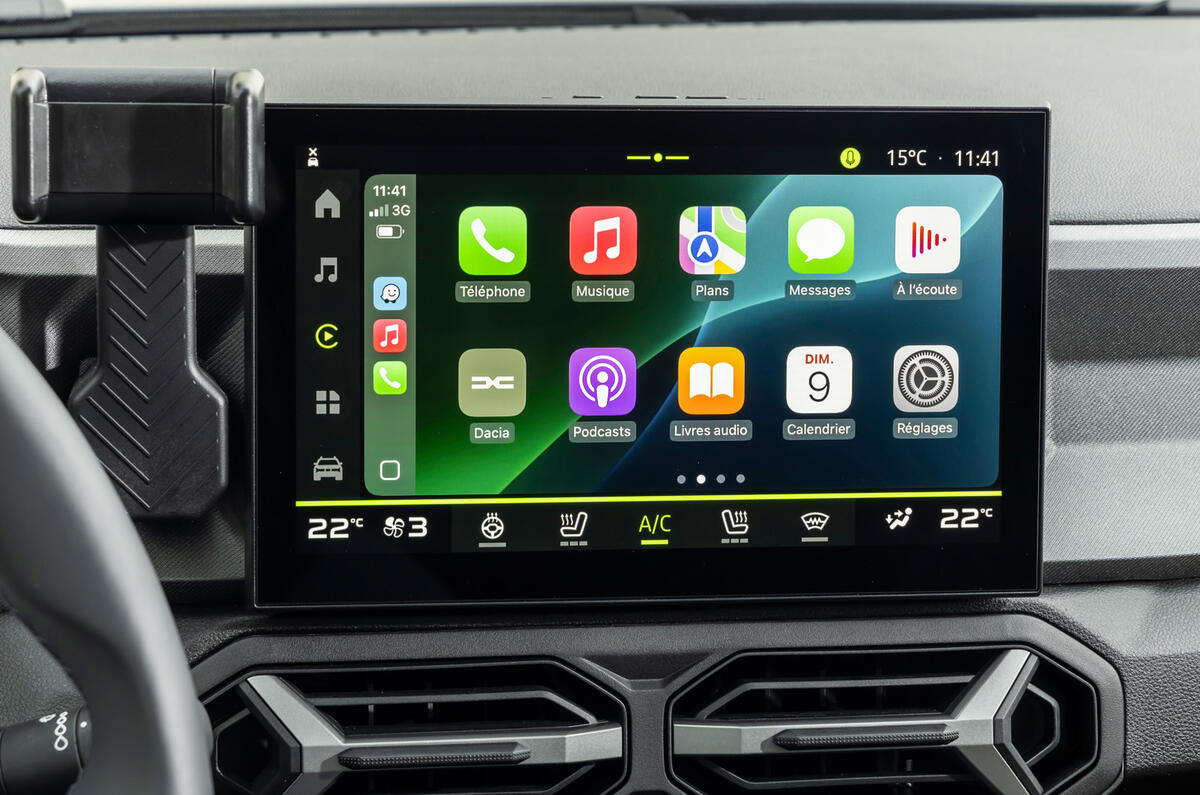 Dacia Bigster carplay