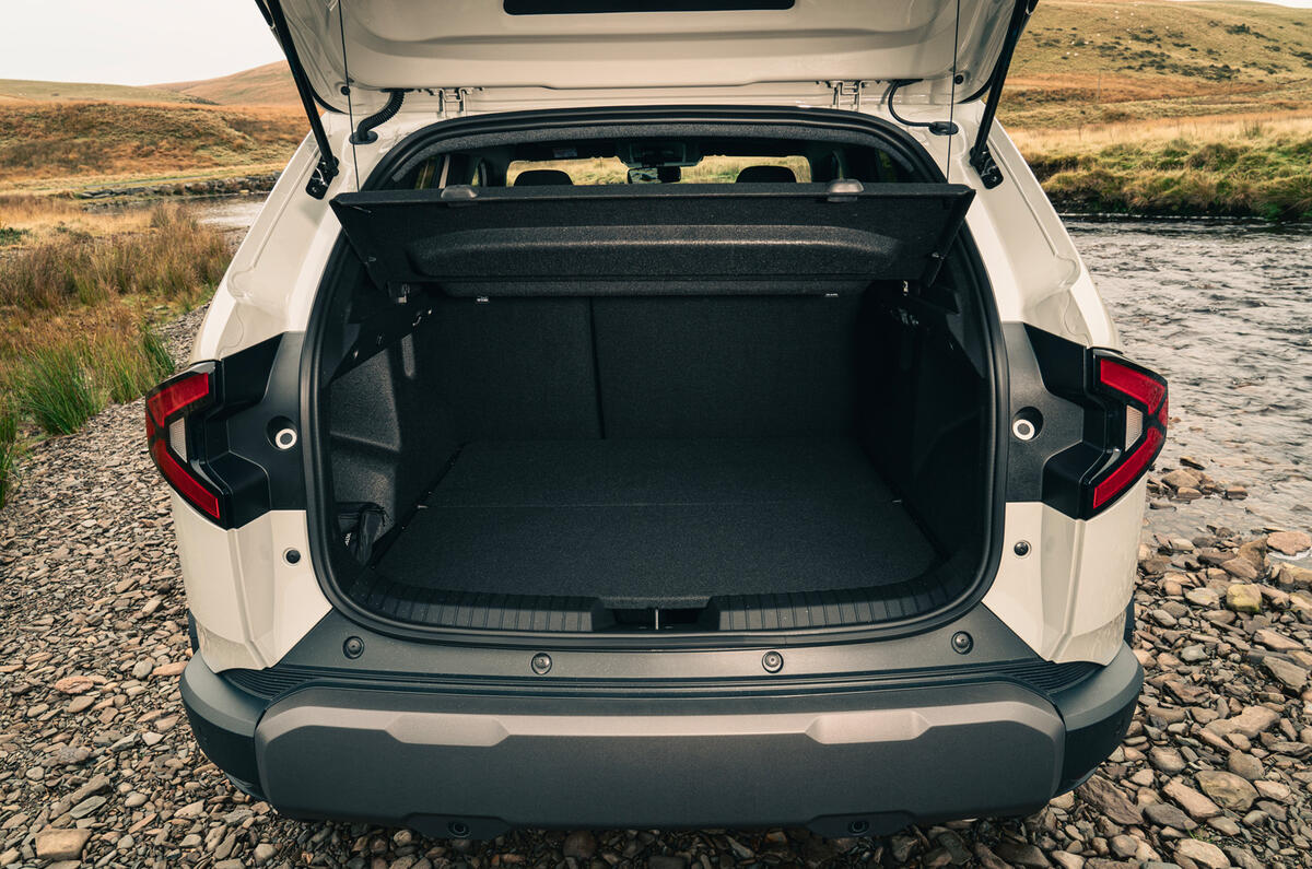 Dacia Duster Critique du coffre