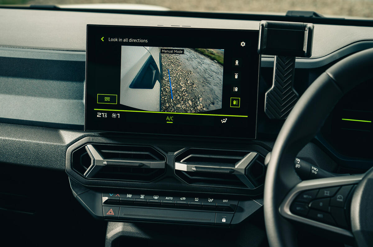 Dacia Duster avis infotainment