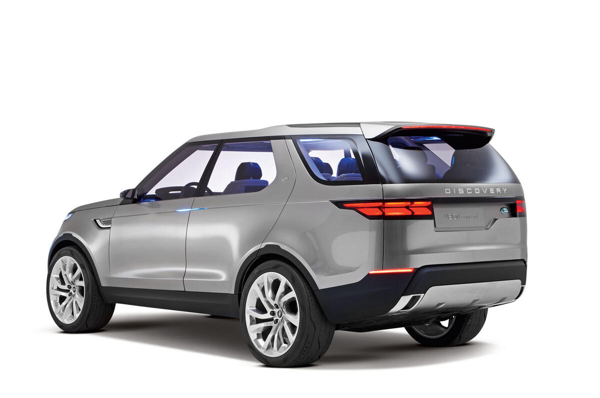 Land Rover Discovery Vision concept - exclusive studio pictures | Autocar