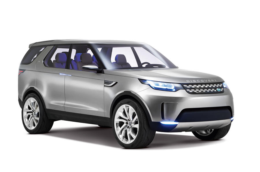 Land Rover Discovery Vision concept - exclusive studio pictures