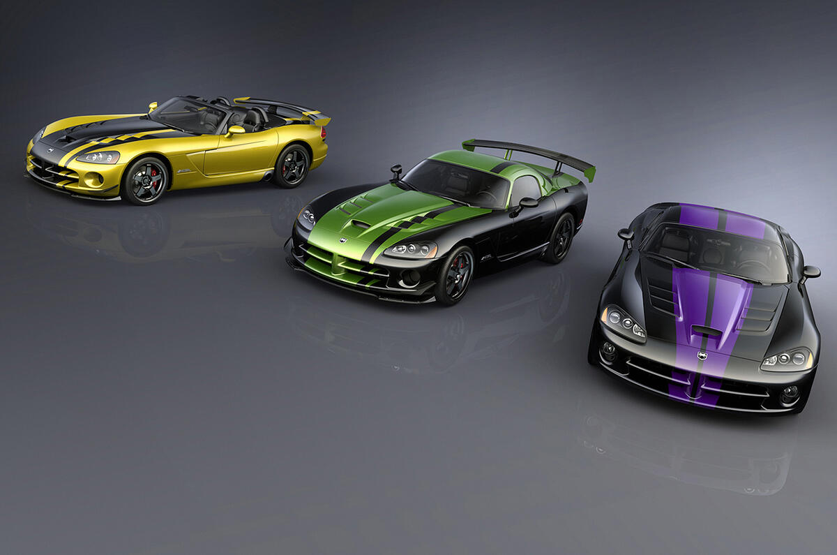 Dodge Viper special editions