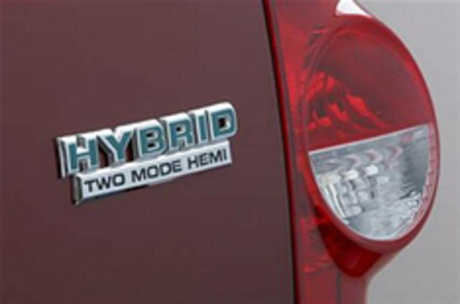 LA show: Chrysler's first hybrids