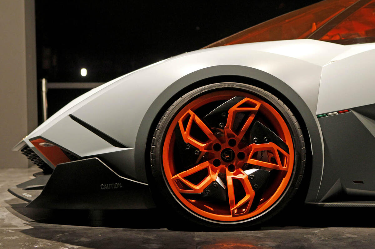 Lamborghini Egoista Black And Red
