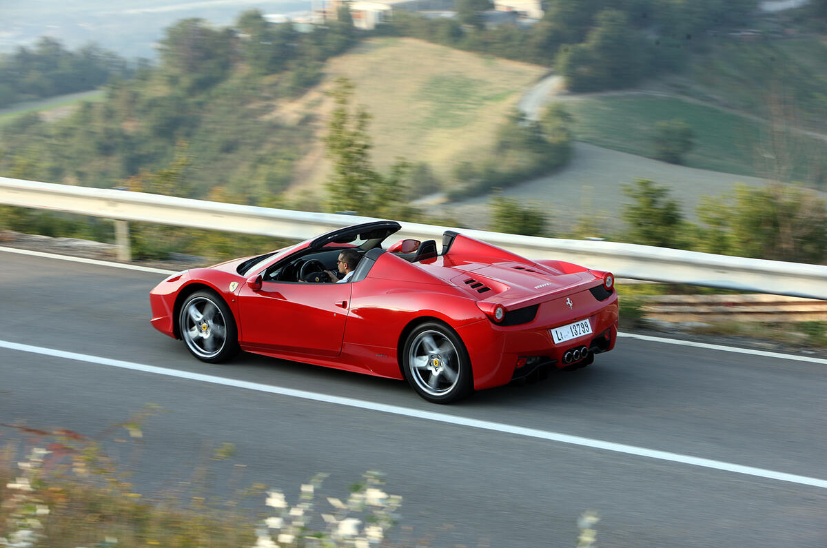 Goodwood debut for Ferrari 458 Spider Autocar Goodwood debut for Ferrari 458 Spider Autocar
