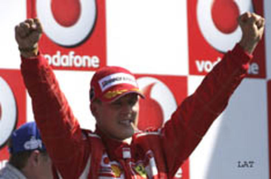 Schumacher takes on the world