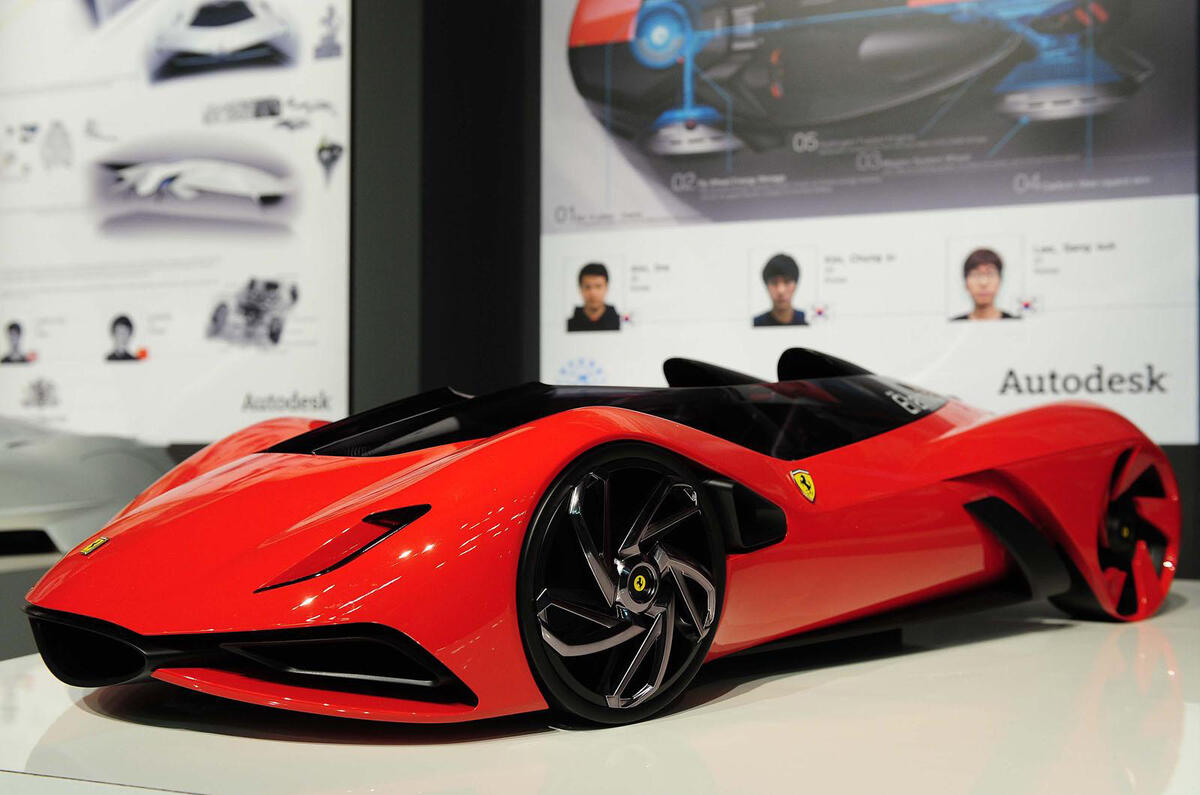 Ferrari’s car of the future  