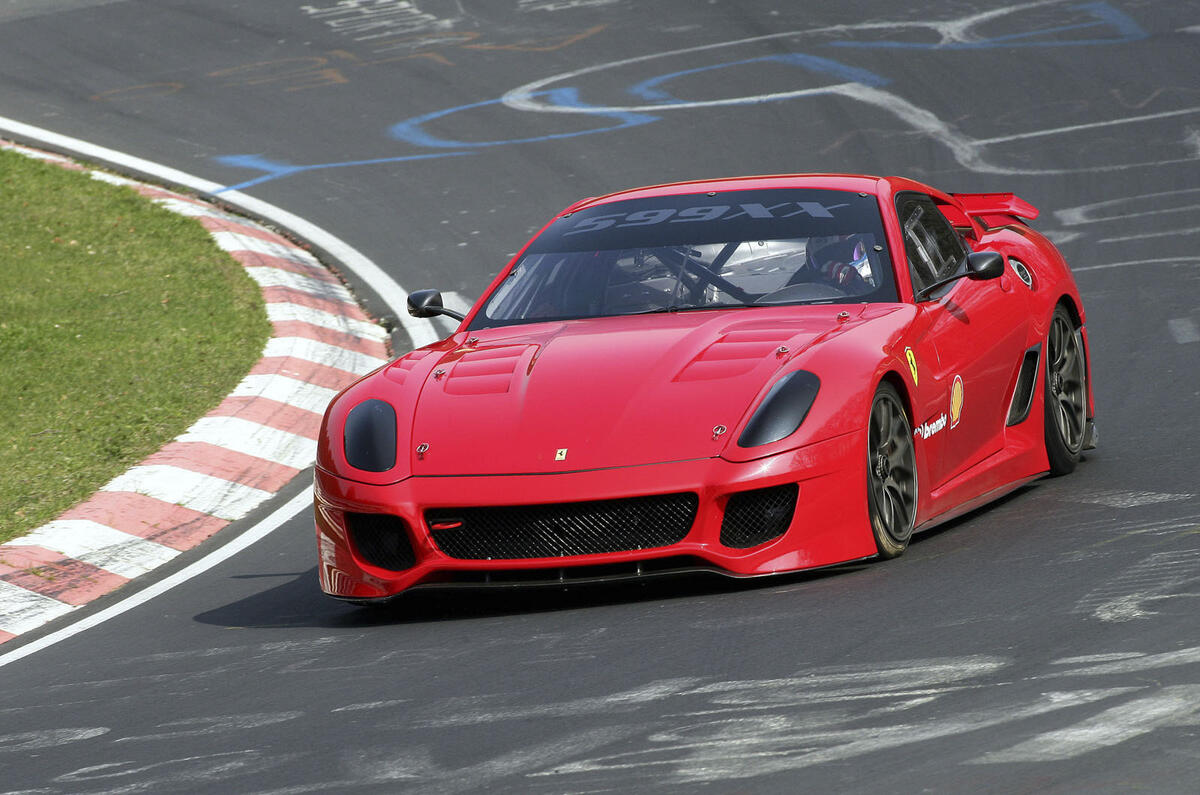 Ferrari 599XX's 'Ring record