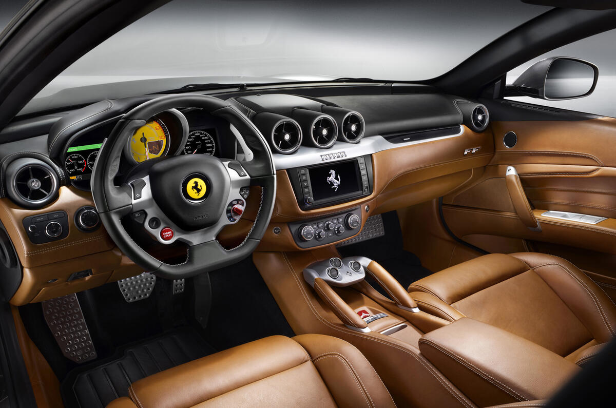 Ferrari FF - first interior pics