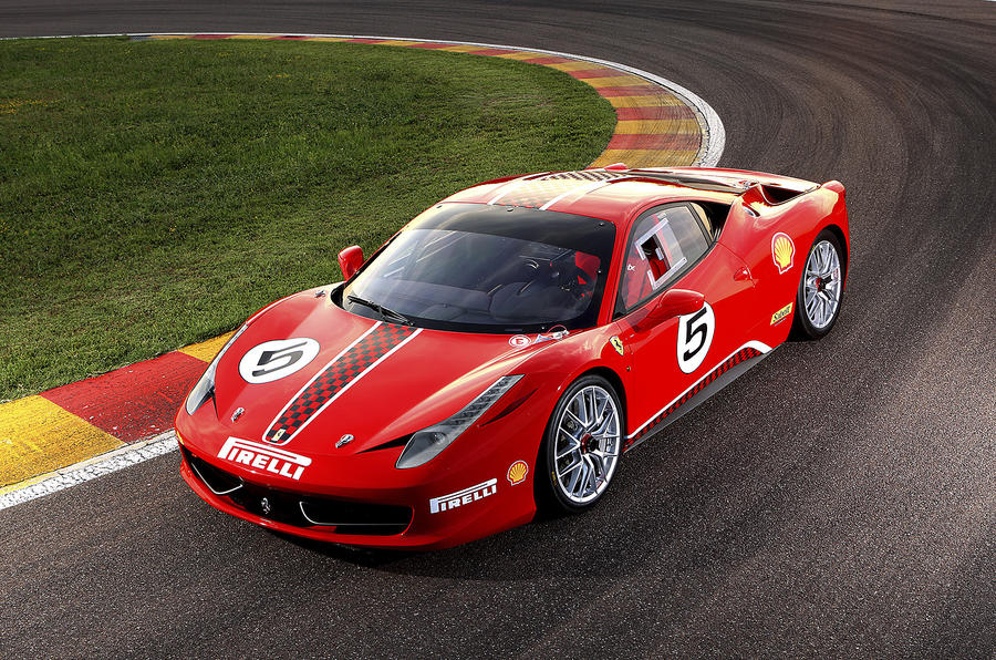 Ferrari 458 Challenge launched