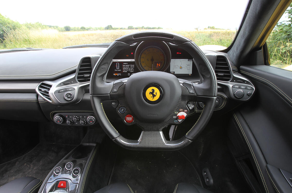 Ferrari 458 Italia 2010 2015 Interior Autocar