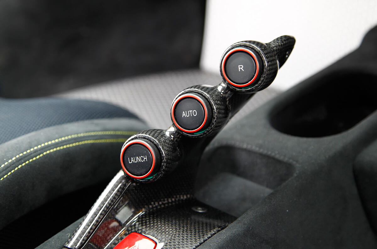 Ferrari 458 Speciale automatic gearbox