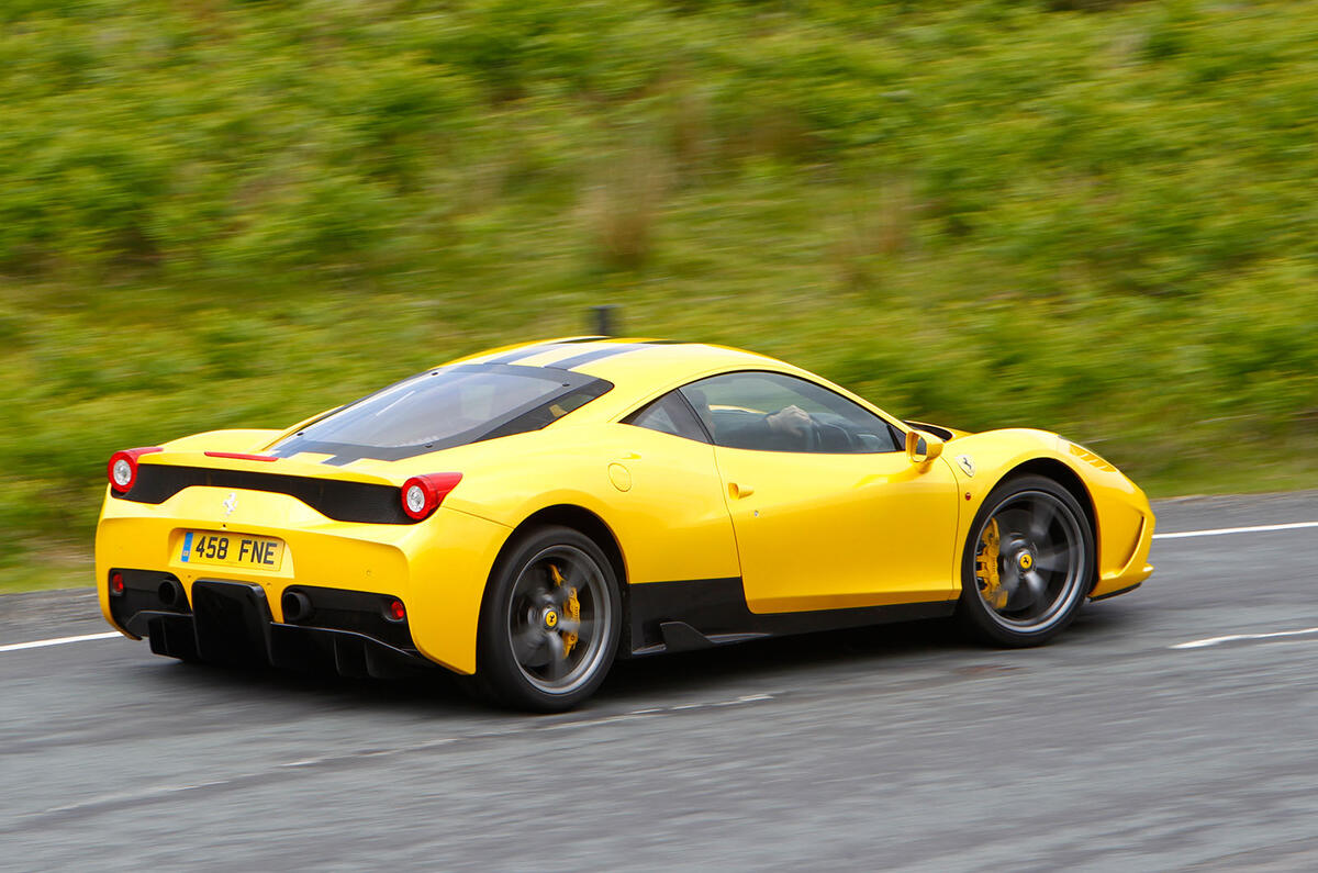 202mph Ferrari 458 Speciale