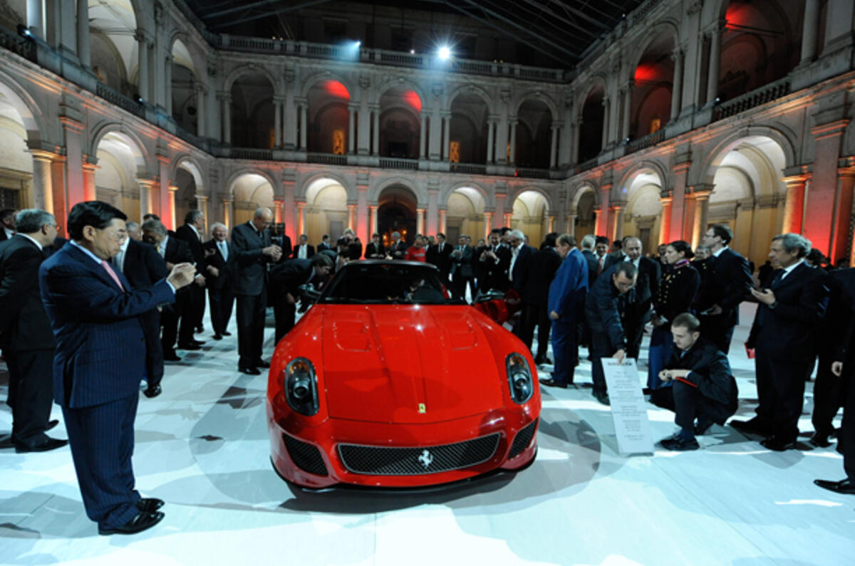 Ferrari 599 GTO 'sold out'