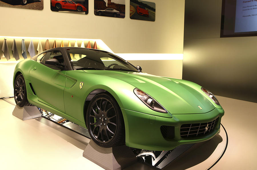 Ferrari 'forced' to go green 