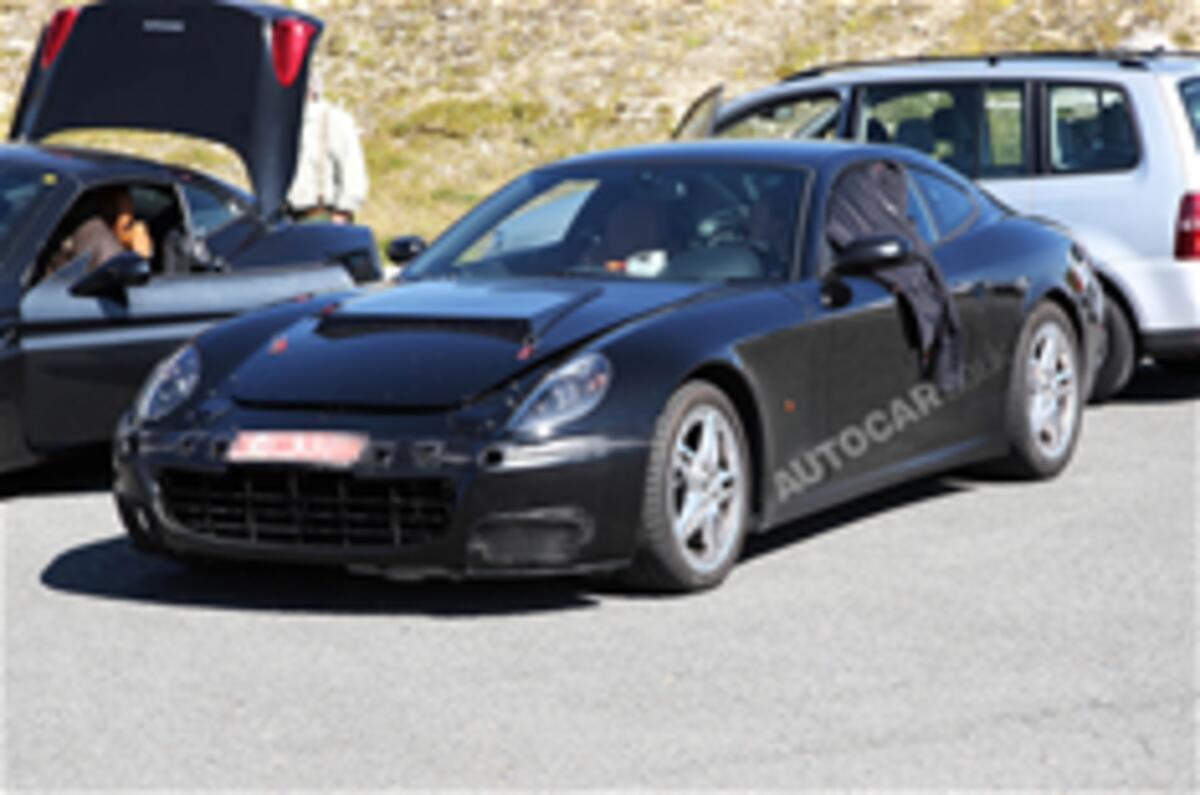 Ferrari 612 replacement spied