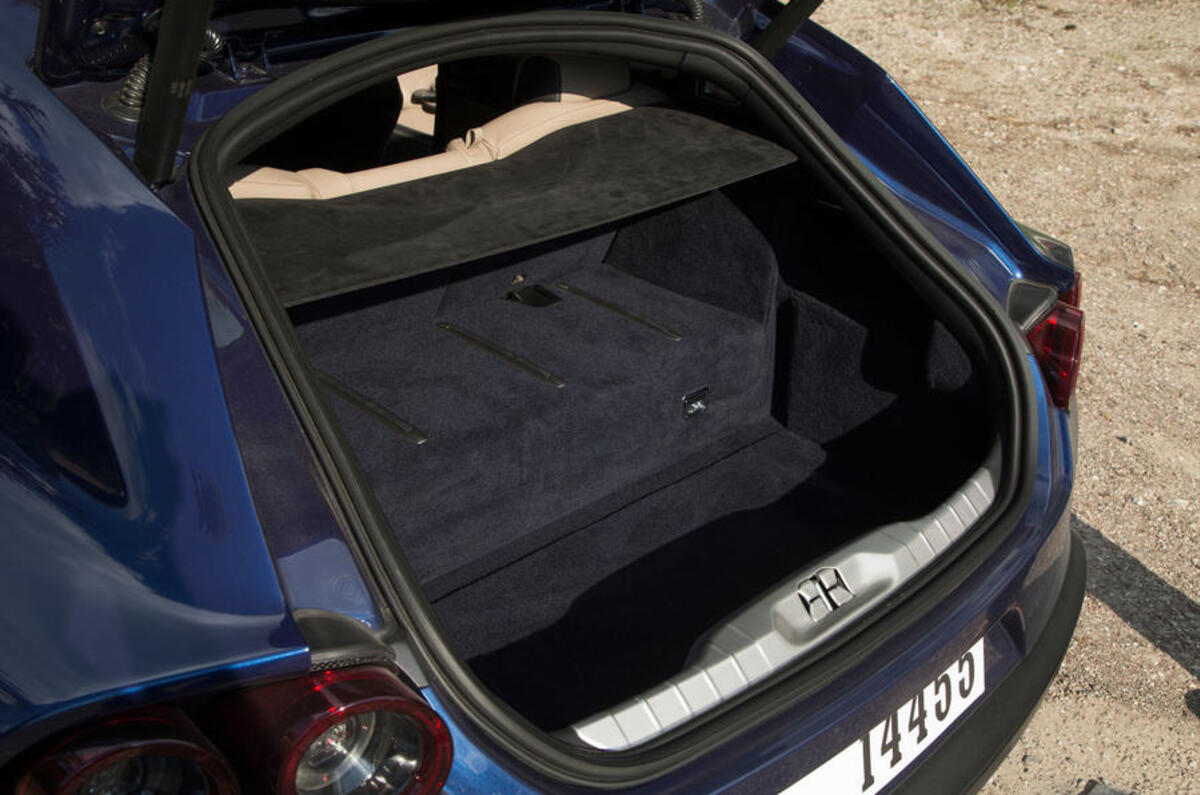 Ferrari GTC4 Lusso boot space