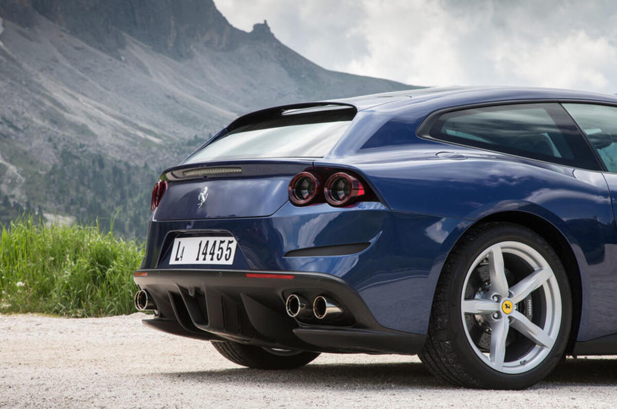 Ferrari GTC4 Lusso rear end