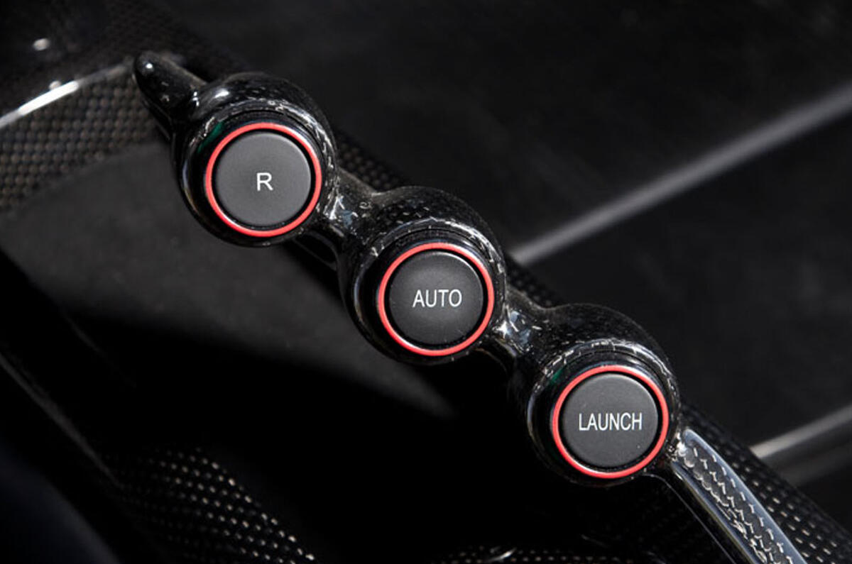 Ferrari LaFerrari automatic gearbox