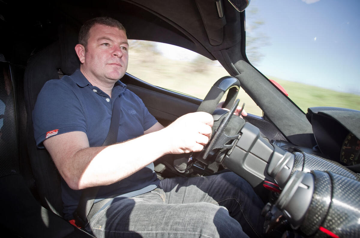 Driving Ferrari LaFerrari