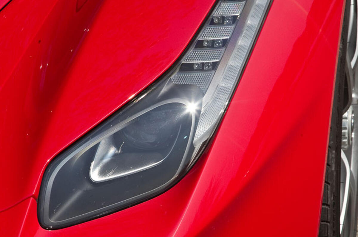 Ferrari LaFerrari headlight cluster