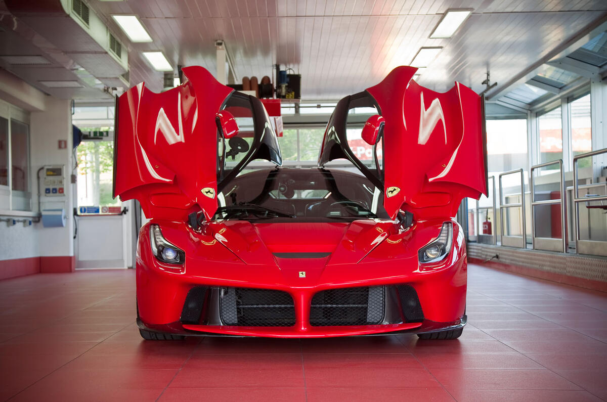 Ferrari LaFerrari gullwing doors
