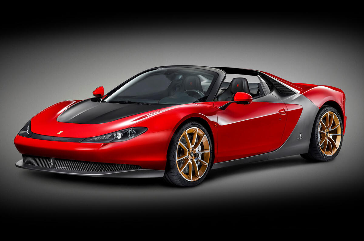 Ferrari Sergio by Pininfarina on display in Geneva | Autocar