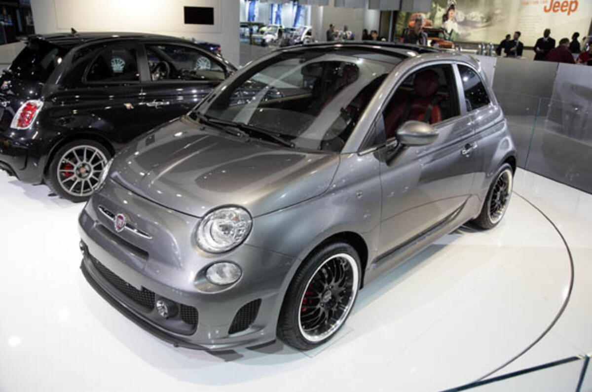 Electric Fiat 500 on sale 2012