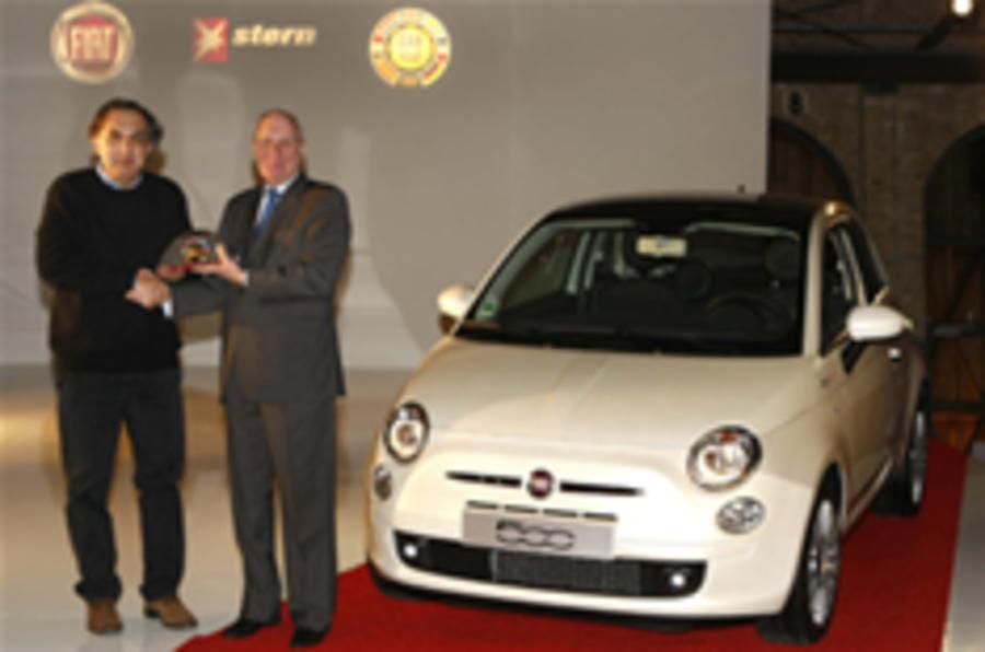 Marchionne accepts Car of the Year 2008 