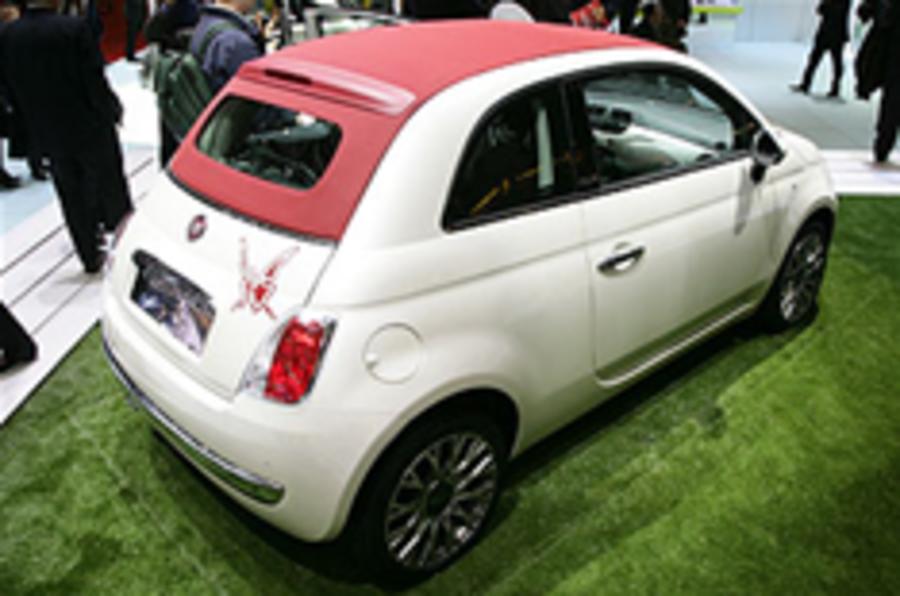 Fiat 500C from £11,300