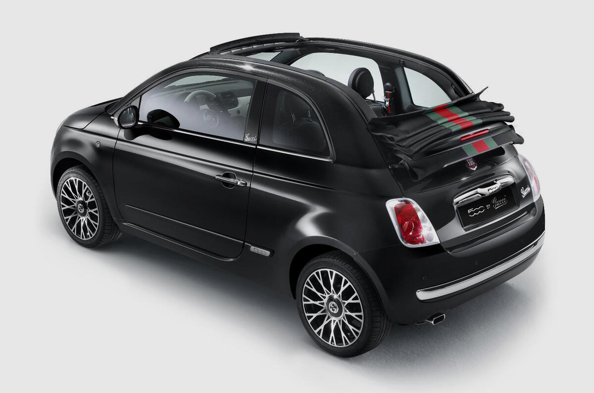 New Fiat 500byGucci cabrio