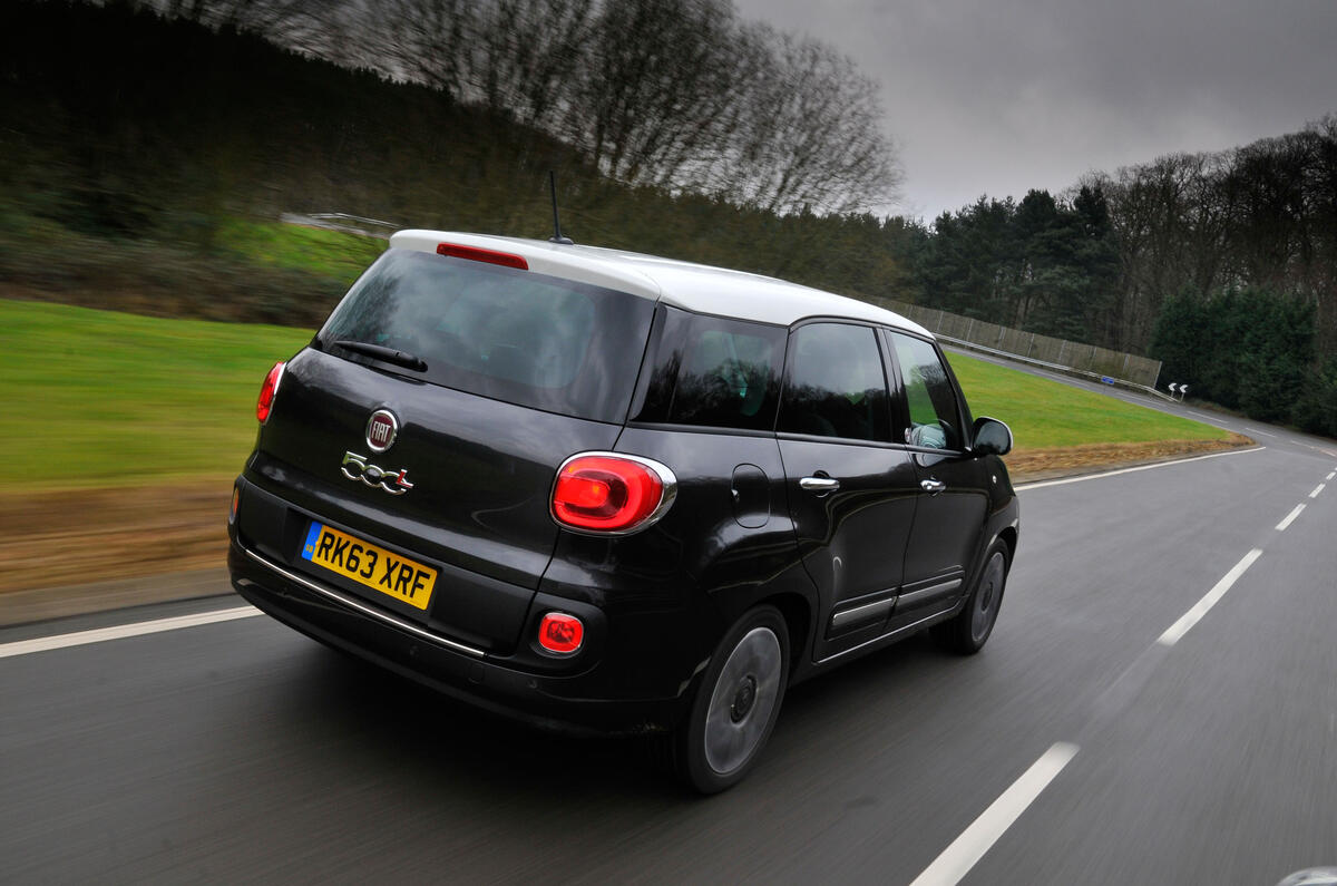 Fiat 500l размеры