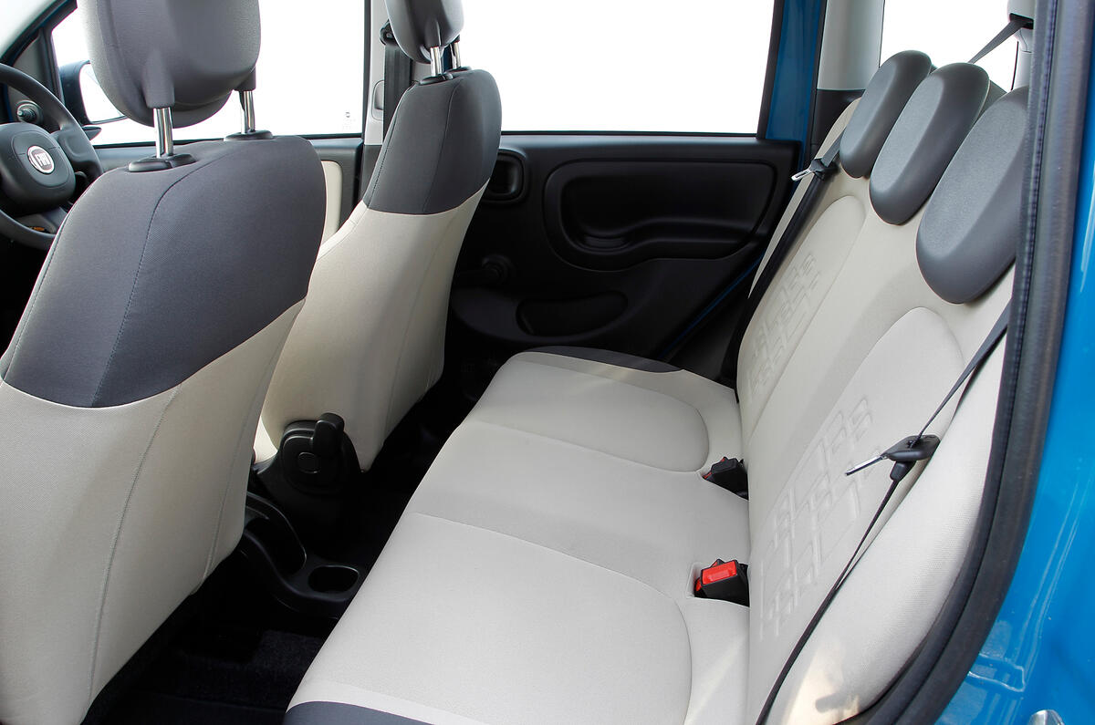 Fiat Panda rear seats