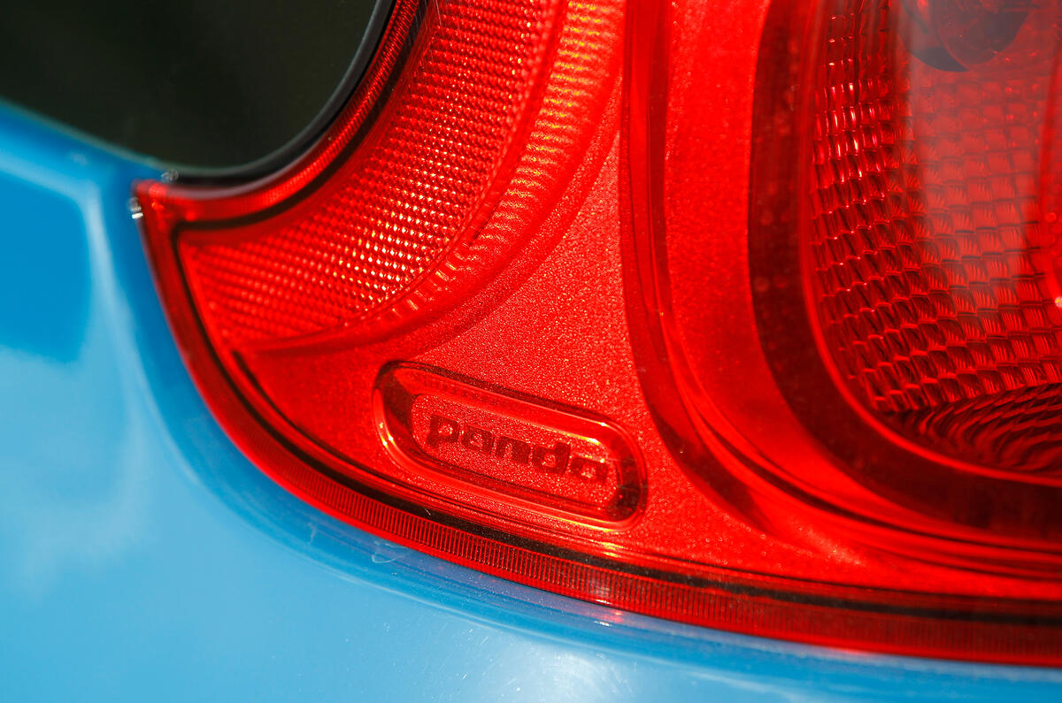 Fiat Panda high-set rear light