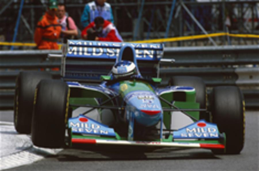 Schumacher's F1 car for sale