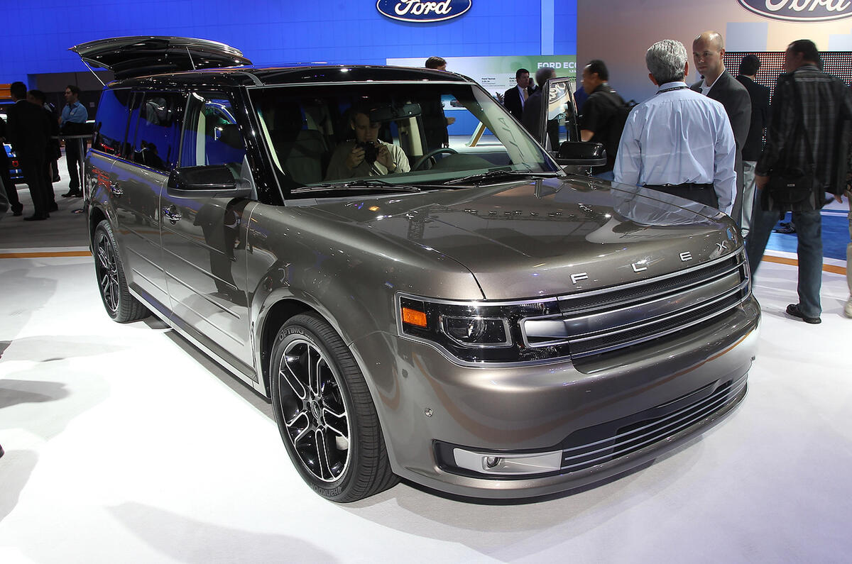 La Motor Show 2011 Ford Flex Revealed Autocar