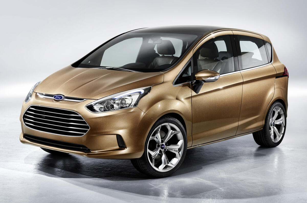 Geneva motor show: Ford B-Max