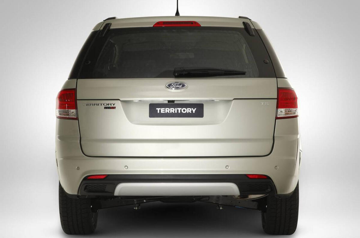Ford reveals new territory suv autocar