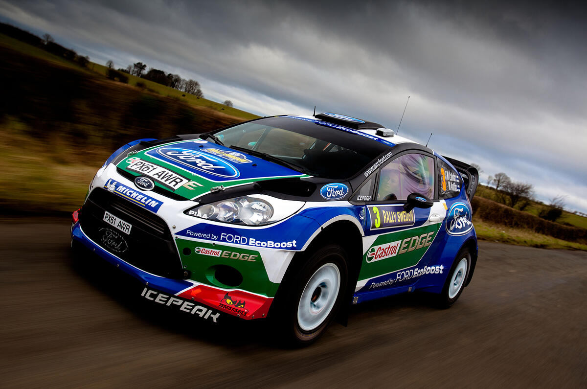 Ford Fiesta RS WRC driven Autocar Ford Fiesta RS WRC driven Autocar