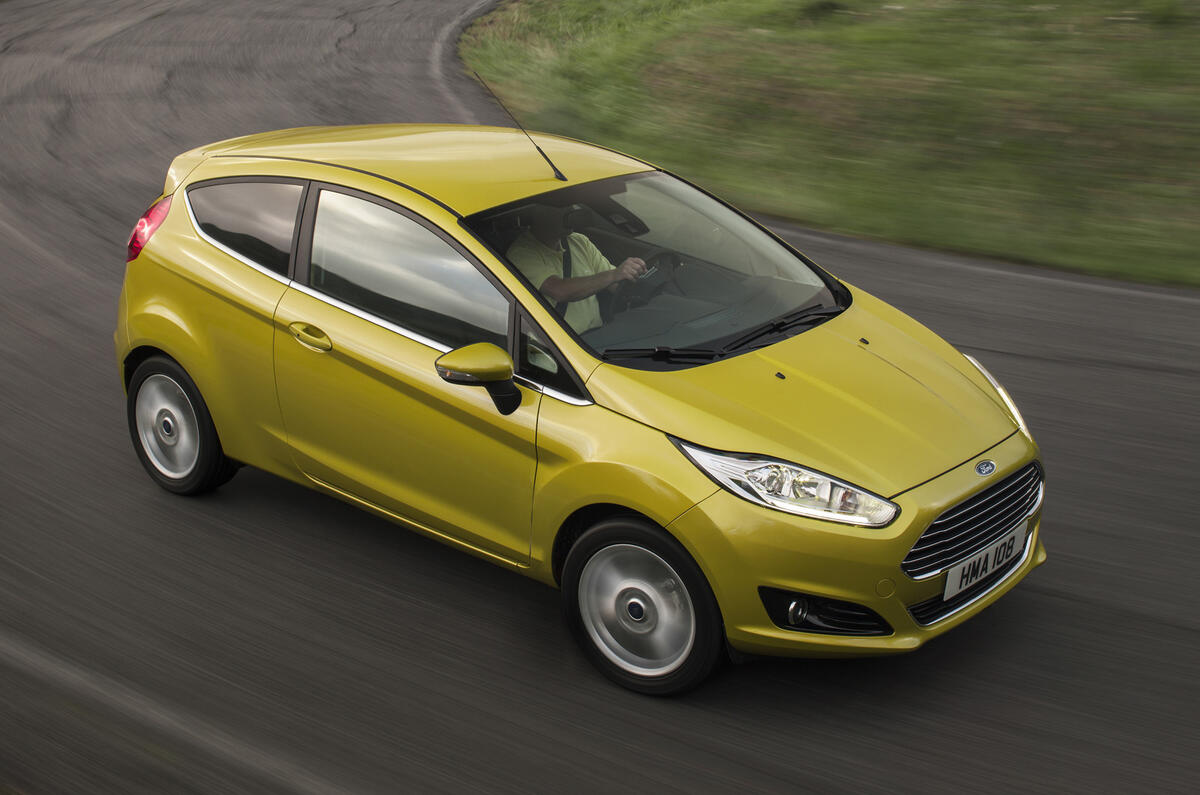 Ford Fiesta Colour Chart 2012