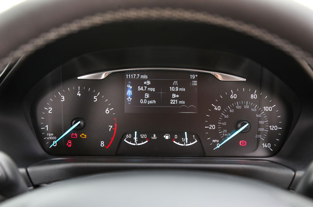Ford Fiesta interior Autocar