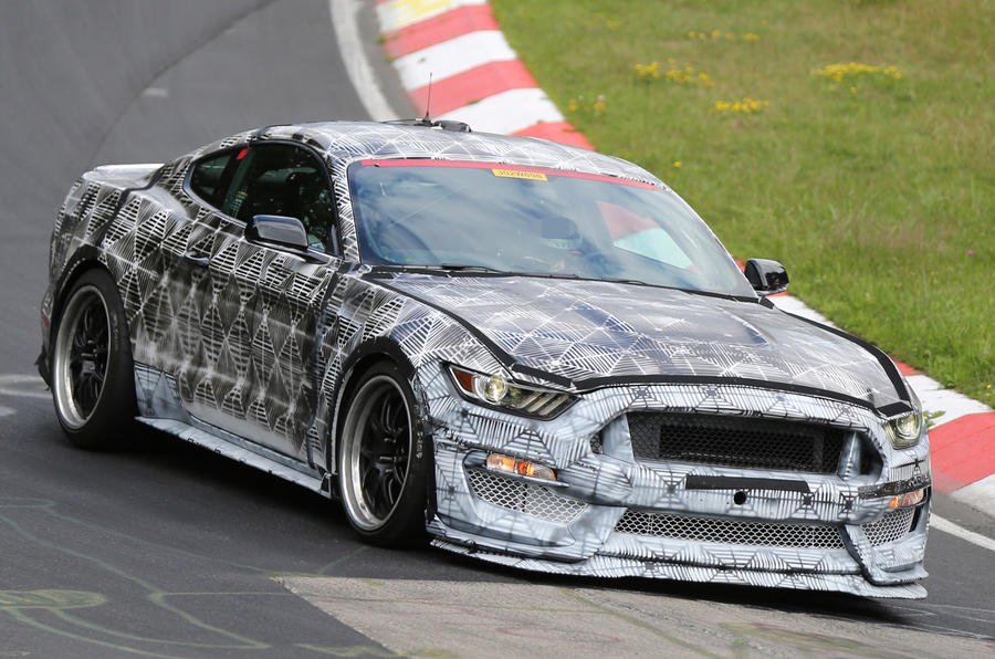 New high-performance Ford Mustang undergoes trials at the Nurburgring