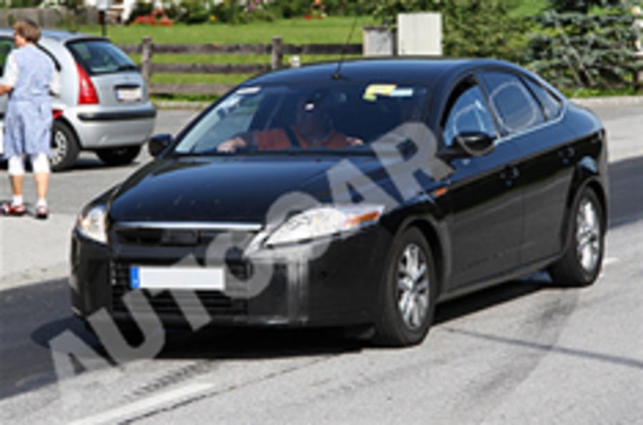 New Mondeo spied testing