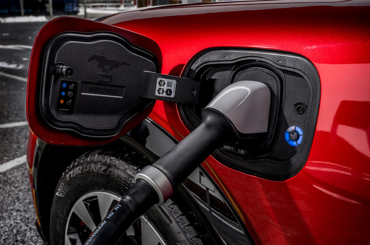 ford mustang mach e 2023 review  07 charging detail