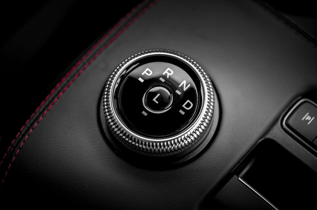 ford mustang mach e 2023 review  17 gear selector