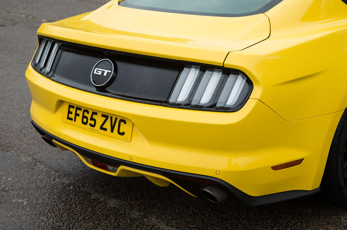 Ford Mustang rear end